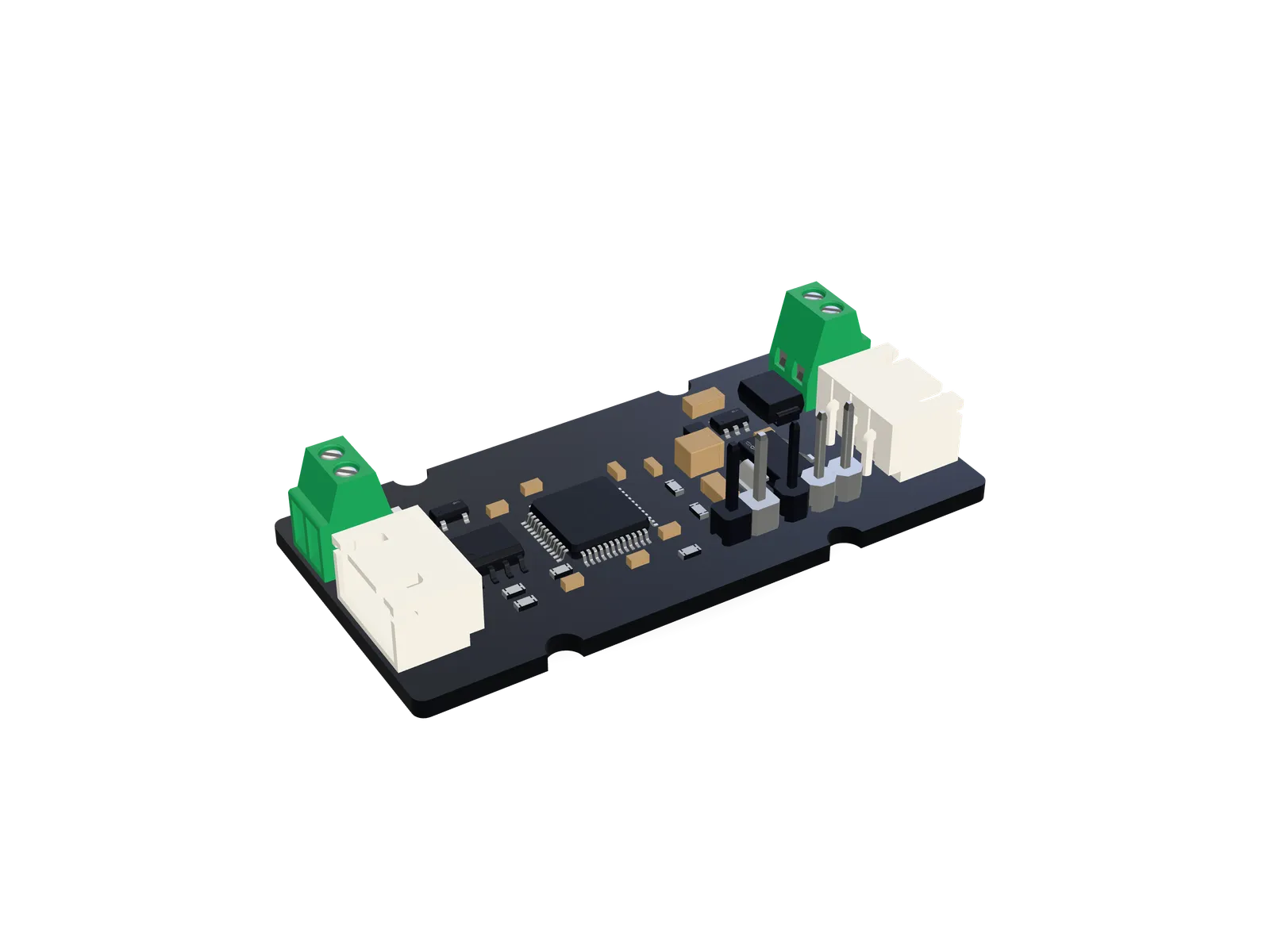 Rendering of the IMU board